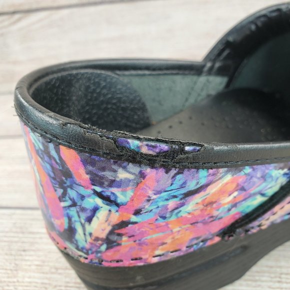 Dansko Professional Patent Leather Clogs Women's Size 37 - Picture 8 of 9